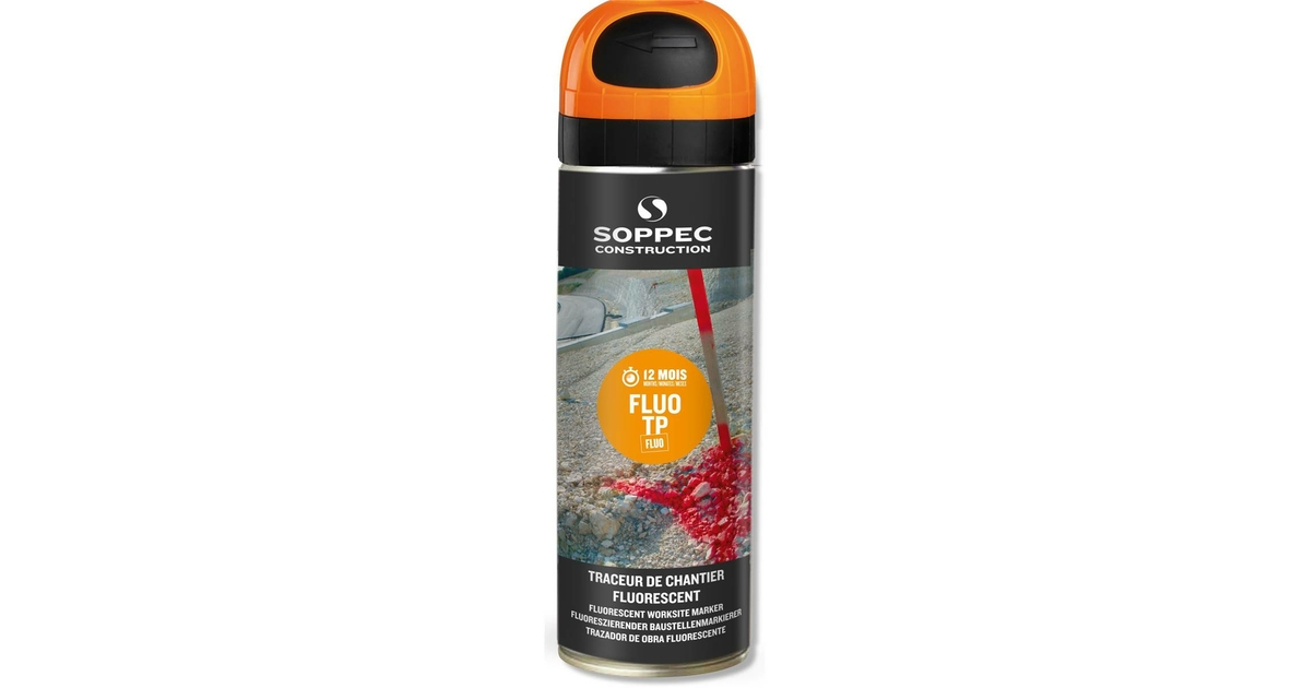 Traceur de chantier SOPPEC - FLUO TP - polyoutils